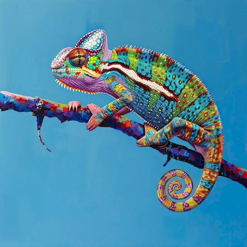 Jak kameleon zmienia kolor? Odkryj tajemnice barw kameleona